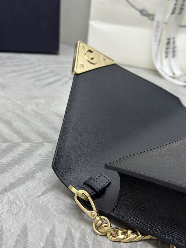 Replica Prada Saffiano Black Small Envelope 4 Replica Prada Saffiano Black Small Envelope - top-rated replica designer bag