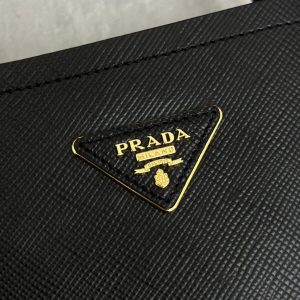 Replica Prada Saffiano Black Bucket Black 3 Replica Prada Saffiano Black Bucket Black - near-authentic luxury replica handbag