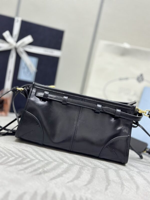 Replica Prada Leather Handbag Black 6 Replica Prada Leather Handbag Black - best-selling designer handbag dupe