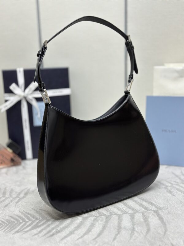 Replica Prada Cleo Brushed Black Bag 3 Replica Prada Cleo Brushed Black Bag - top-rated replica designer bag