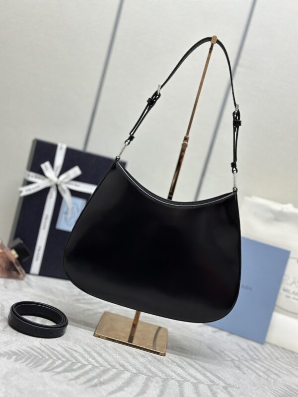 Replica Prada Cleo Brushed Black Bag 4 Replica Prada Cleo Brushed Black Bag - best-selling designer handbag dupe