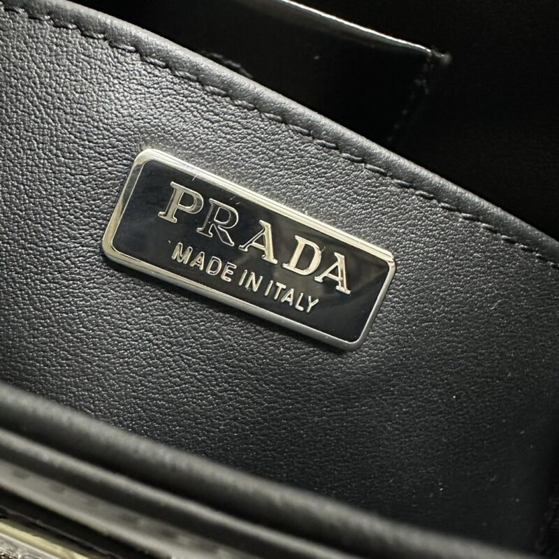 Replica Prada Cleo Brushed Black Bag 9 Replica Prada Cleo Brushed Black Bag - premium-grade designer purse dupe