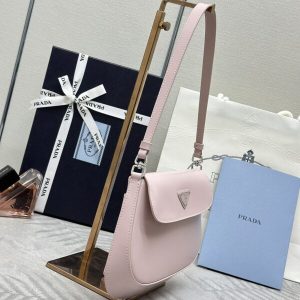 Replica Prada Cleo Small Pink Flap 7 Replica Prada Cleo Small Pink Flap - best quality luxury bag dupe