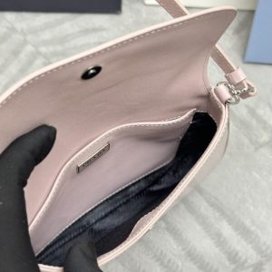 Replica Prada Cleo Small Pink Flap 4 Replica Prada Cleo Small Pink Flap - top-tier luxury replica shoulder bag