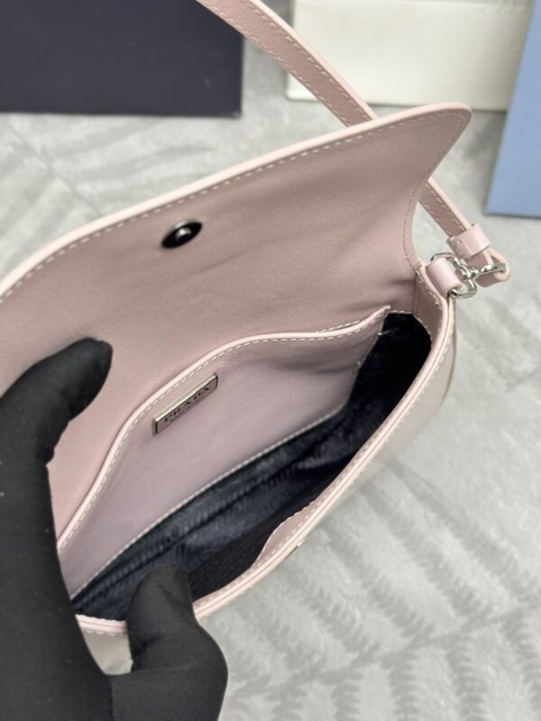 Replica Prada Cleo Small Pink Flap 4 Replica Prada Cleo Small Pink Flap - top-tier luxury replica shoulder bag
