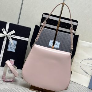 Replica Prada Cleo Pink Bag With Flap 3 Replica Prada Cleo Pink Bag With Flap - high-end fake designer purse