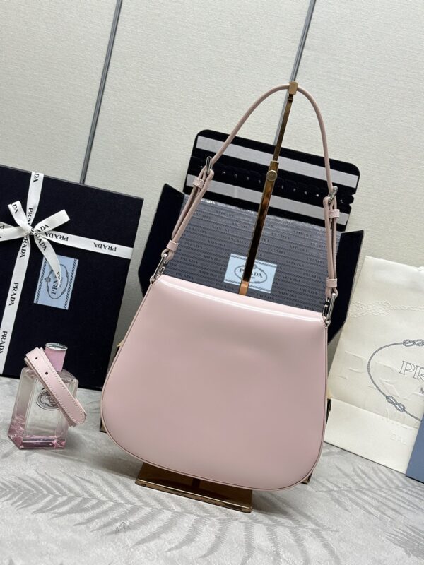 Replica Prada Cleo Pink Bag With Flap 3 Replica Prada Cleo Pink Bag With Flap - high-end fake designer purse