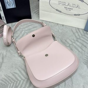 Replica Prada Cleo Pink Bag With Flap 4 Replica Prada Cleo Pink Bag With Flap - elite superclone designer purse