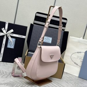 Replica Prada Cleo Pink Bag With Flap 5 Replica Prada Cleo Pink Bag With Flap - best-selling designer handbag dupe