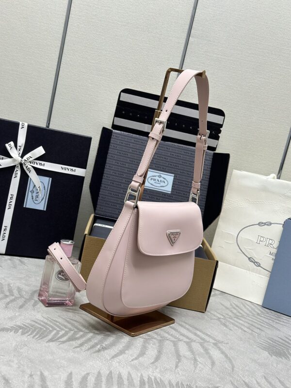 Replica Prada Cleo Pink Bag With Flap 5 Replica Prada Cleo Pink Bag With Flap - best-selling designer handbag dupe