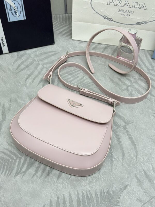 Replica Prada Cleo Pink Bag With Flap 7 Replica Prada Cleo Pink Bag With Flap - high-accuracy replica luxury purse