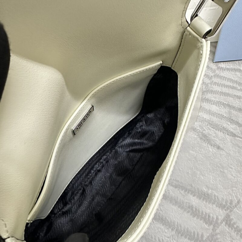 Replica Prada Cleo White Bag With Flap 4 Replica Prada Cleo White Bag With Flap - top-rated replica designer bag
