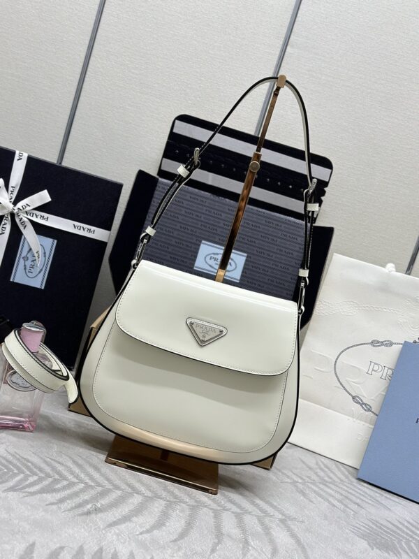Replica Prada Cleo White Bag With Flap 1 Replica Prada Cleo White Bag With Flap - elite superclone designer purse
