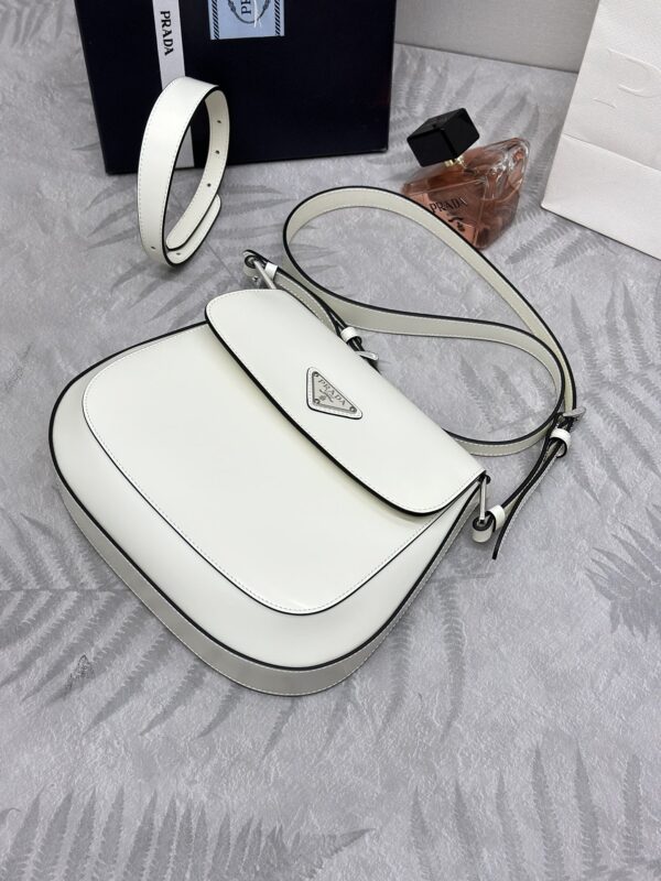 Replica Prada Cleo White Bag With Flap 6 Replica Prada Cleo White Bag With Flap - high-accuracy replica luxury purse