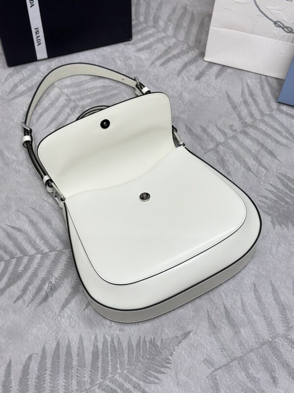 Replica Prada Cleo White Bag With Flap 9 Replica Prada Cleo White Bag With Flap - premium-grade designer purse dupe