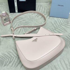 Replica Prada Cleo Brushed Pink Bag 2 Replica Prada Cleo Brushed Pink Bag - premium-grade designer purse dupe