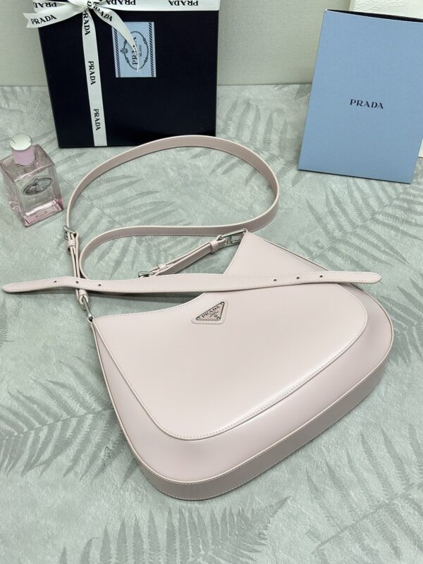 Replica Prada Cleo Brushed Pink Bag 2 Replica Prada Cleo Brushed Pink Bag - premium-grade designer purse dupe