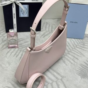 Replica Prada Cleo Brushed Pink Bag 3 Replica Prada Cleo Brushed Pink Bag - high-accuracy replica luxury purse