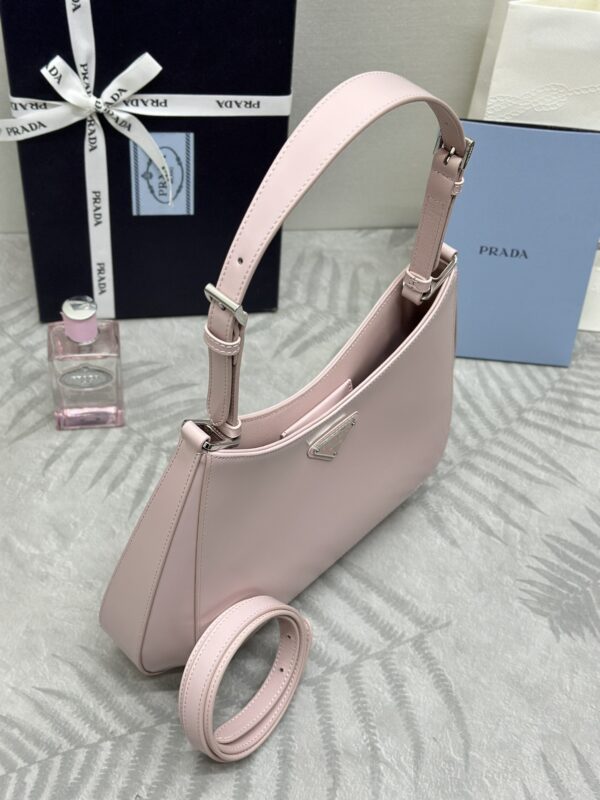 Replica Prada Cleo Brushed Pink Bag 3 Replica Prada Cleo Brushed Pink Bag - high-accuracy replica luxury purse