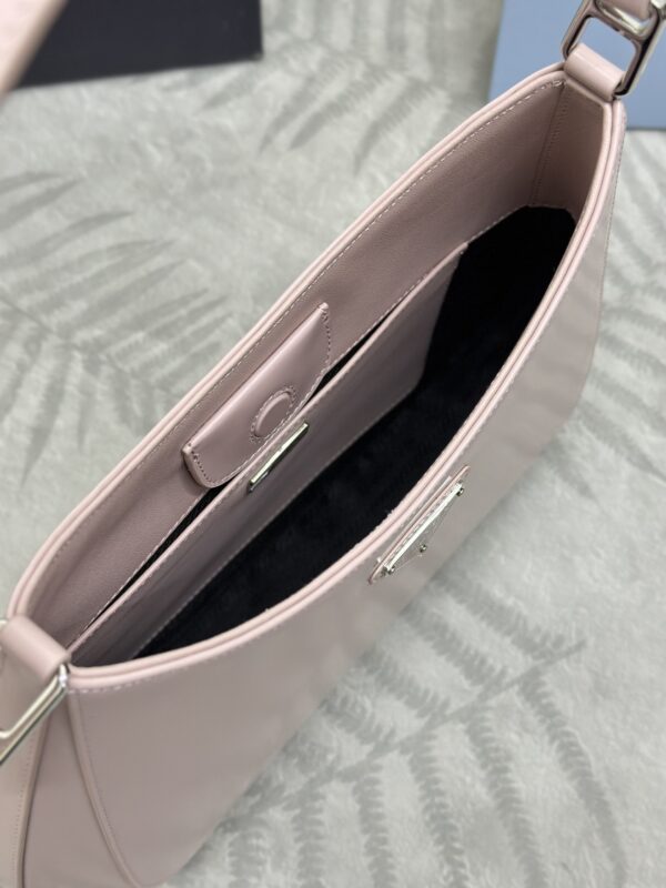 Replica Prada Cleo Brushed Pink Bag 7 Replica Prada Cleo Brushed Pink Bag - premium-grade designer purse dupe