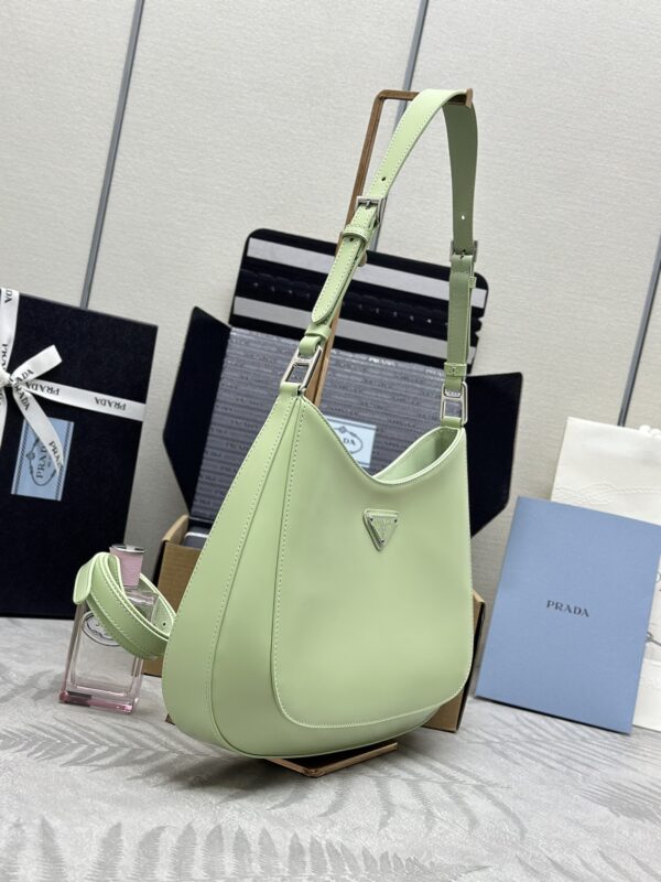 Replica Prada Cleo Brushed Green Bag 3 Replica Prada Cleo Brushed Green Bag - best quality luxury bag dupe