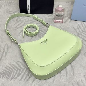 Replica Prada Cleo Brushed Green Bag 4 Replica Prada Cleo Brushed Green Bag - high-end fake designer purse