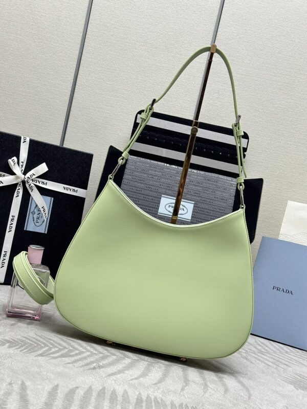 Replica Prada Cleo Brushed Green Bag 7 Replica Prada Cleo Brushed Green Bag - 1:1 designer replica handbag