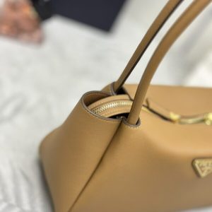 Replica Prada Medium Caramel Shoulder Bag 4 Replica Prada Medium Caramel Shoulder Bag - premium 1:1 fake handbag model