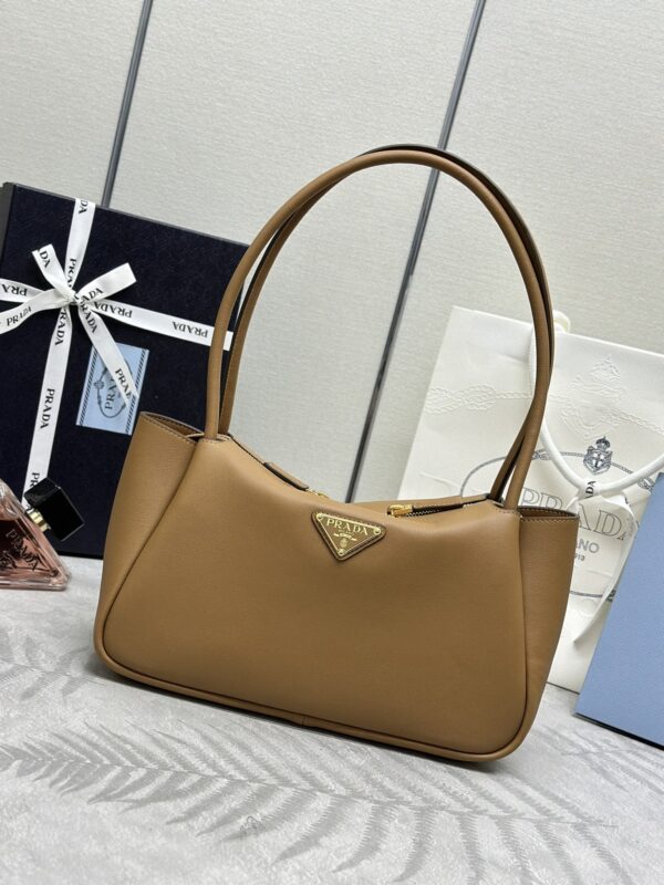 Replica Prada Medium Caramel Shoulder Bag 1 Replica Prada Medium Caramel Shoulder Bag - near-authentic luxury replica handbag