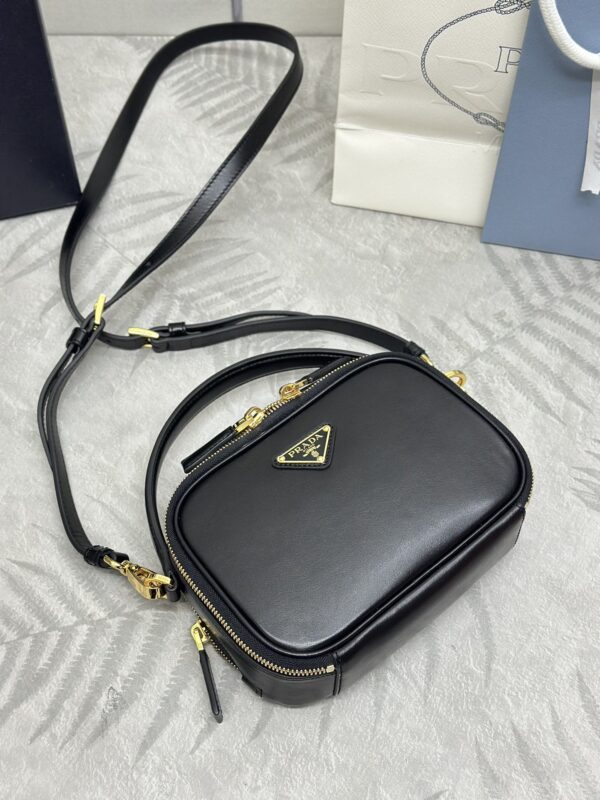 Replica Prada Mini Top-Handle Bag Black 1 Replica Prada Mini Top-Handle Bag Black - top-tier luxury replica shoulder bag