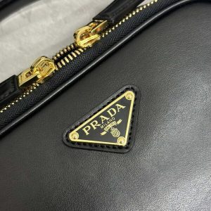 Replica Prada Mini Top-Handle Bag Black 4 Replica Prada Mini Top-Handle Bag Black - best-selling designer handbag dupe