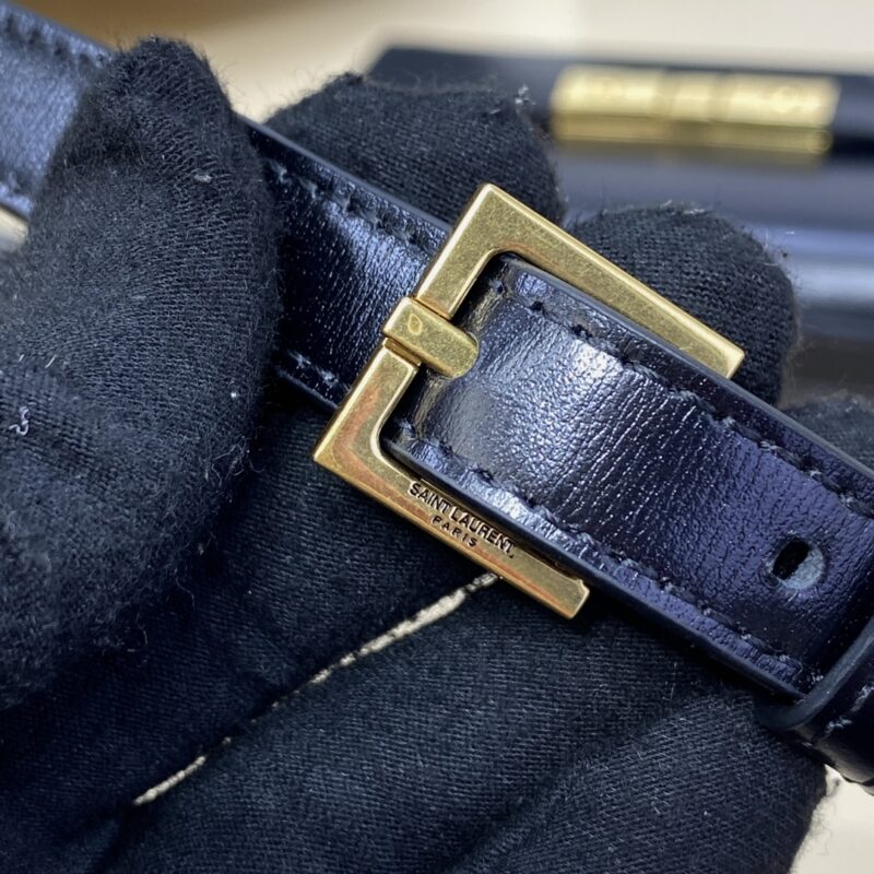 Replica YSL Manhattan Black 7 Replica YSL Manhattan Black - 1:1 designer replica handbag