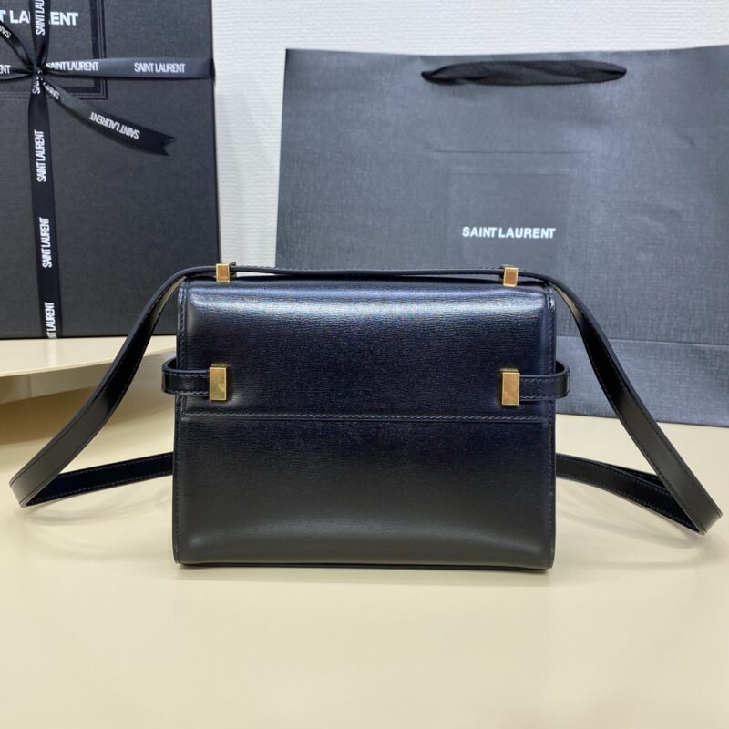 Replica YSL Manhattan Black 8 Replica YSL Manhattan Black - high-end fake designer purse