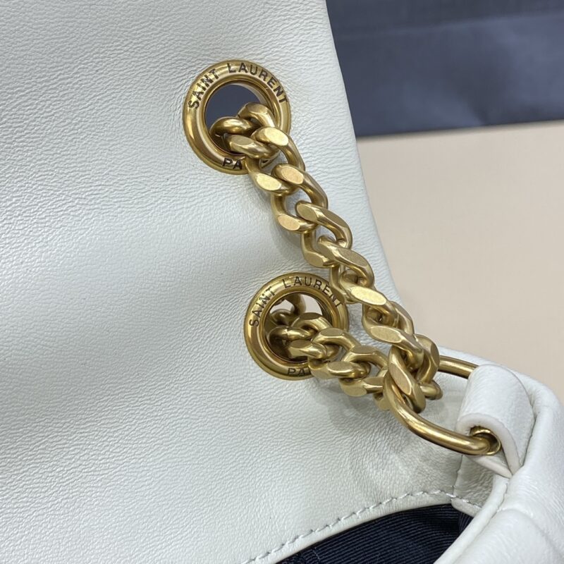 Replica YSL Calypso White 9 Replica YSL Calypso White - premium 1:1 fake handbag model