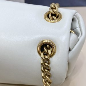 Replica YSL Calypso White 2 Replica YSL Calypso White - near-authentic luxury replica handbag