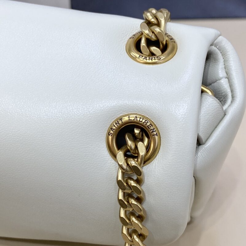 Replica YSL Calypso White 2 Replica YSL Calypso White - near-authentic luxury replica handbag