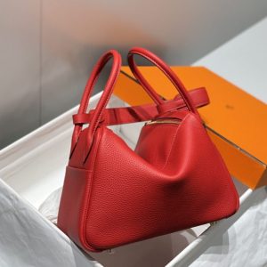 Replica Hermes Lindy Red 3 Replica Hermes Lindy Red - best-selling designer handbag dupe