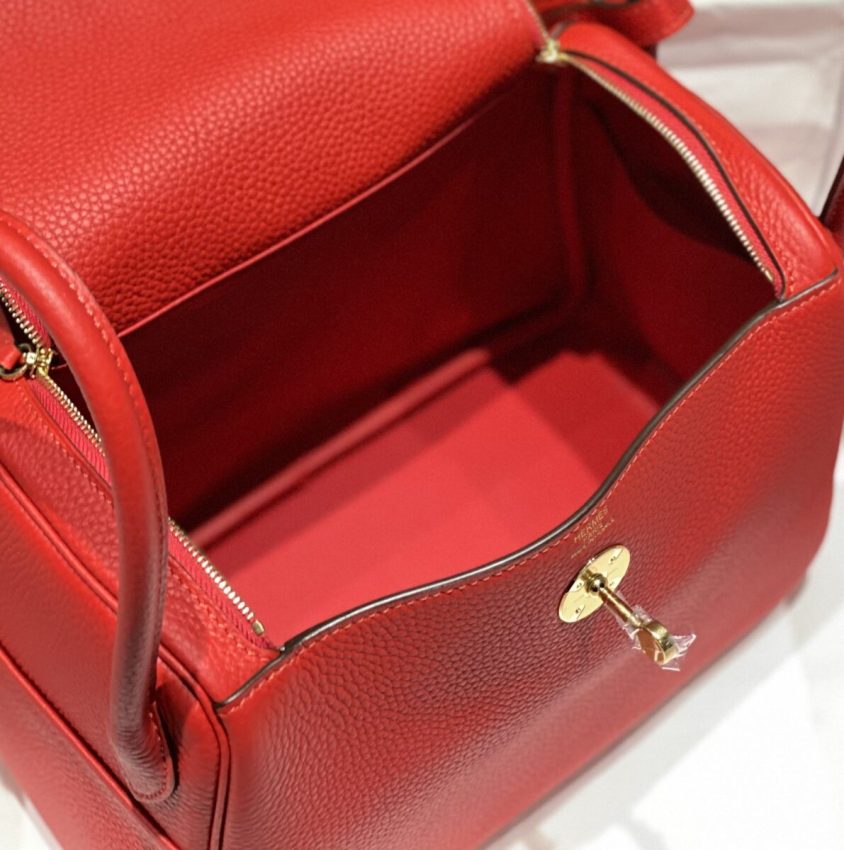 Replica Hermes Lindy Red 4 Replica Hermes Lindy Red - high-accuracy replica luxury purse