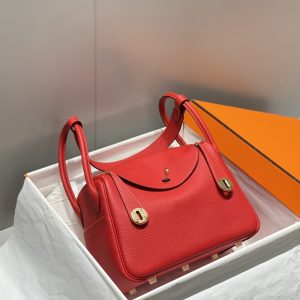Replica Hermes Lindy Red 7 Replica Hermes Lindy Red - high-end fake designer purse