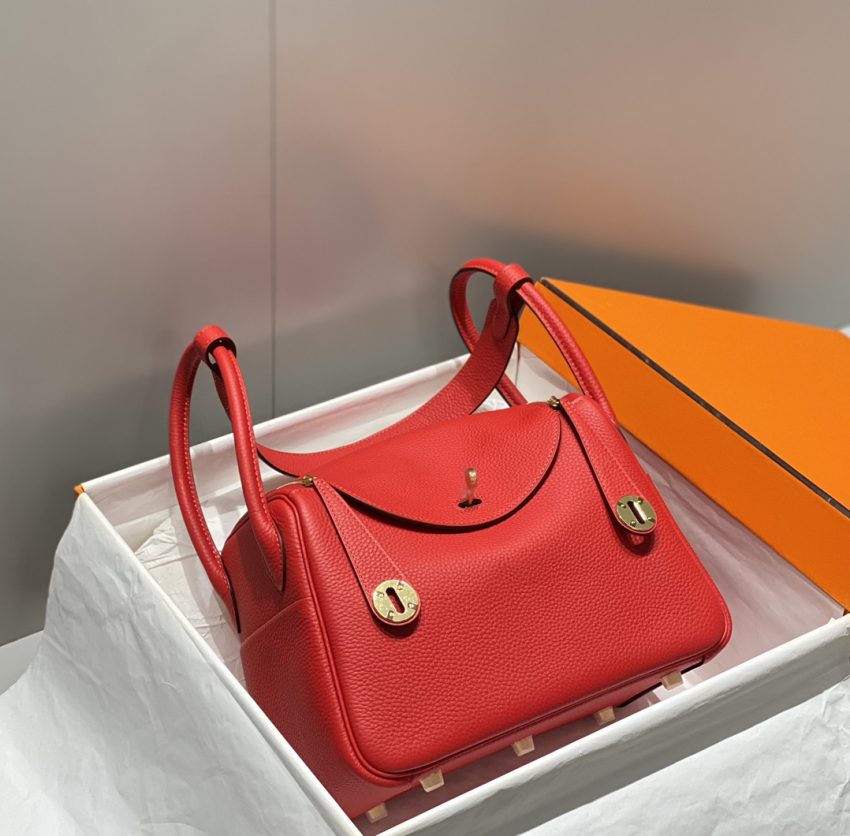 Replica Hermes Lindy Red 7 Replica Hermes Lindy Red - high-end fake designer purse