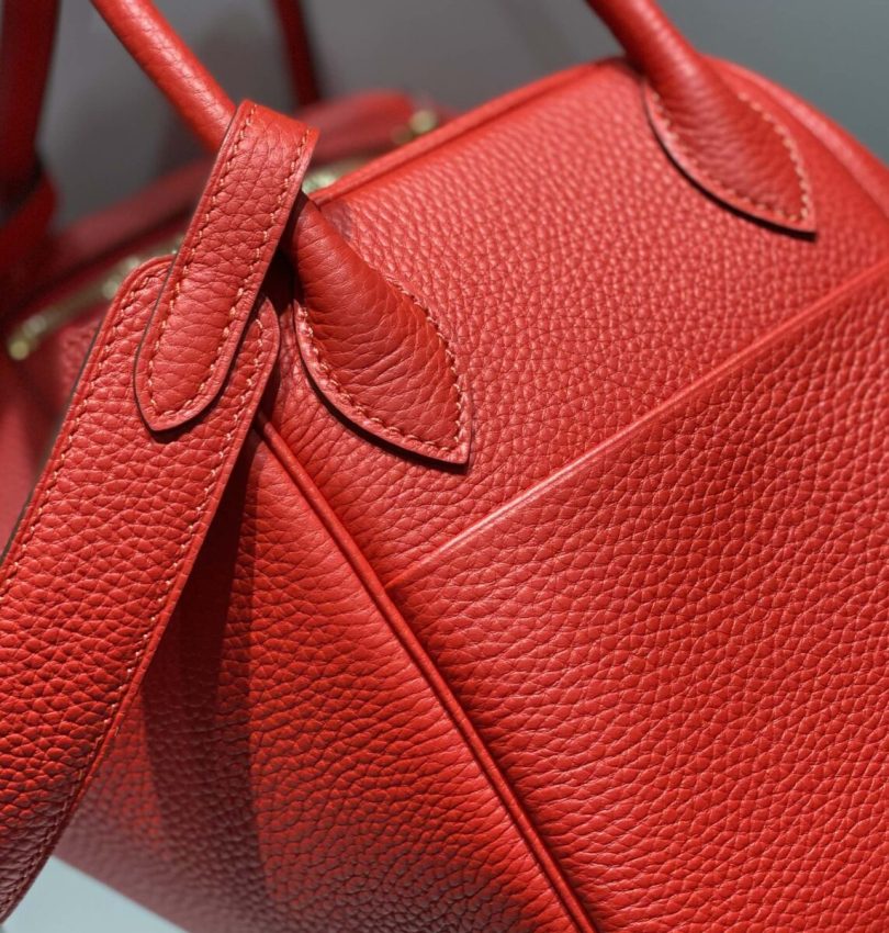 Replica Hermes Lindy Red 9 Replica Hermes Lindy Red - 1:1 designer replica handbag