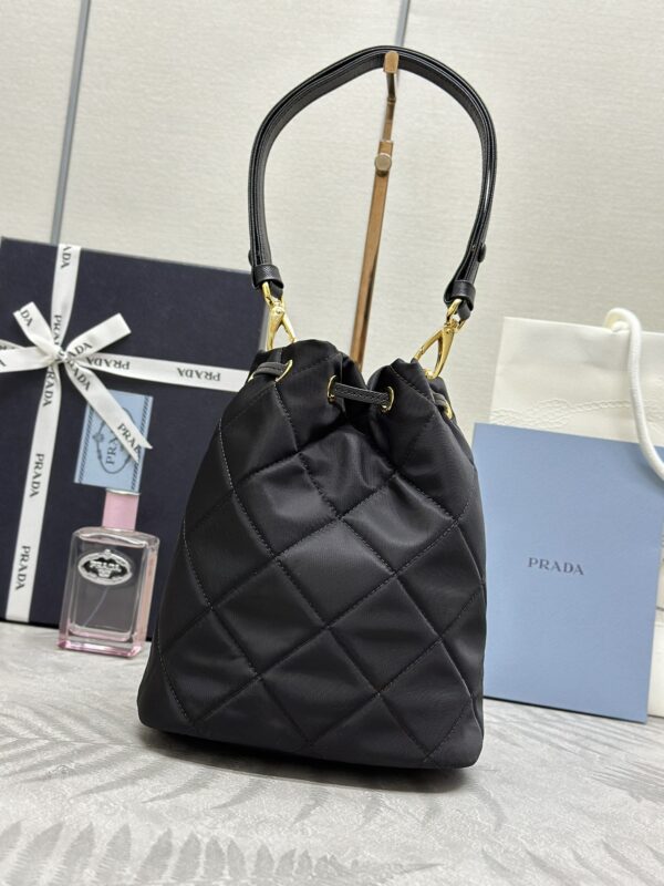 Replica Prada Black Re-Nylon Bucket Bag 2 Replica Prada Black Re-Nylon Bucket Bag - high-quality designer bag clone
