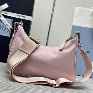 Replica Prada Re-Edition Nylon 2005 Pink - best-selling designer handbag dupe