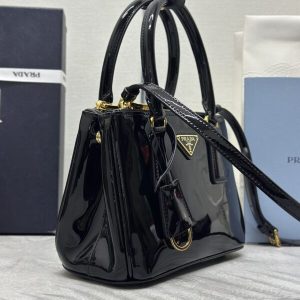 Replica Prada Galleria Black Patent 6 Replica Prada Galleria Black Patent - 1:1 designer replica handbag