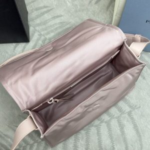 Replica Prada Re-Nylon Shoulder Bag Pink - near-authentic luxury replica handbag