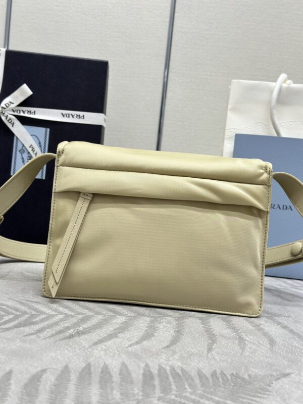 Replica Prada Re-Nylon Shoulder Bag Milk Tea 2 Replica Prada Re-Nylon Shoulder Bag Milk Tea - high-end fake designer purse
