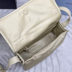 Replica Prada Re-Nylon Shoulder Bag Milk Tea 3 Replica Prada Re-Nylon Shoulder Bag Milk Tea - high-quality designer bag clone