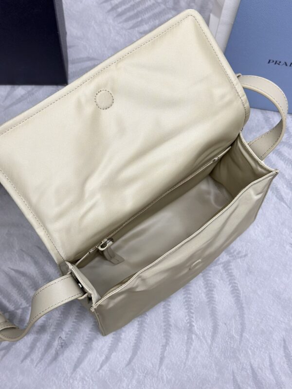 Replica Prada Re-Nylon Shoulder Bag Milk Tea 3 Replica Prada Re-Nylon Shoulder Bag Milk Tea - high-quality designer bag clone