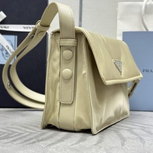 Replica Prada Re-Nylon Shoulder Bag Milk Tea 4 Replica Prada Re-Nylon Shoulder Bag Milk Tea - near-authentic luxury replica handbag