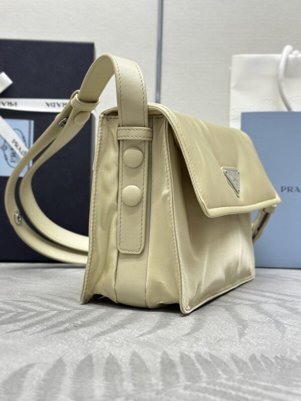 Replica Prada Re-Nylon Shoulder Bag Milk Tea 4 Replica Prada Re-Nylon Shoulder Bag Milk Tea - near-authentic luxury replica handbag